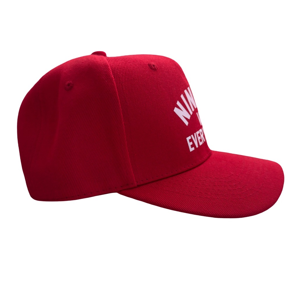 Red Niners Baseball Cap - Picture 3 of 3